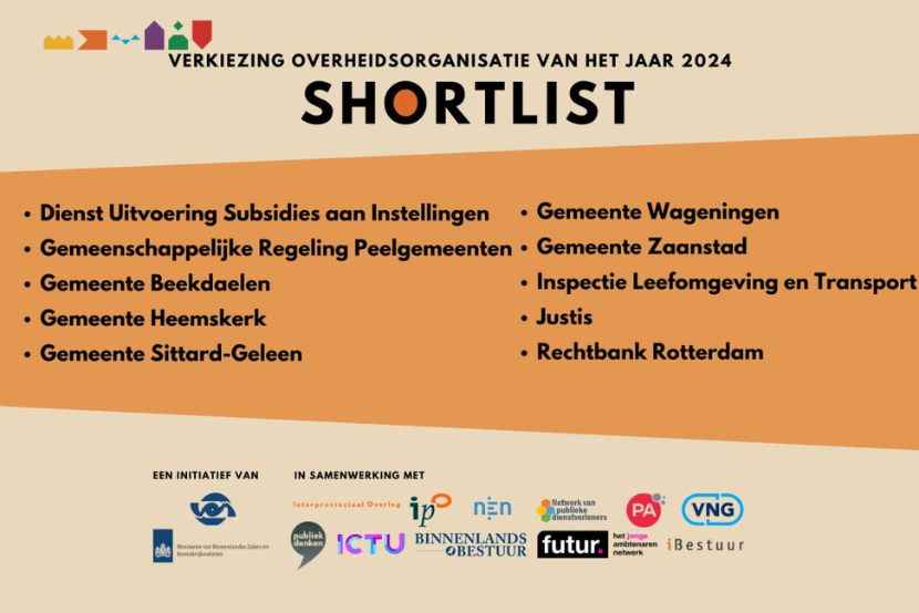 Overheidsorganisatie 2024